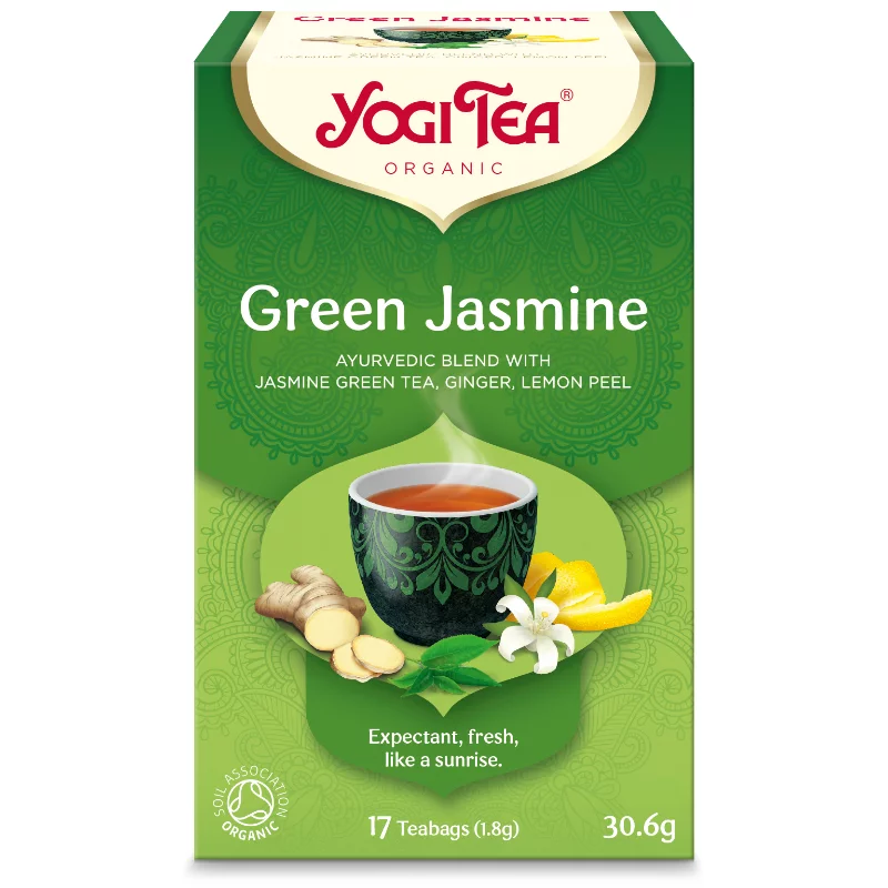Yogi Tea zöld tea 17x1,8g jázminos bio