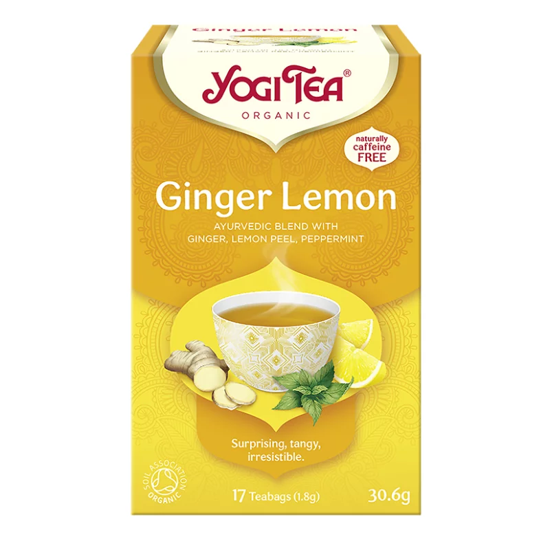 Yogi Tea 17x1,8g citromos gyömbér bio tea