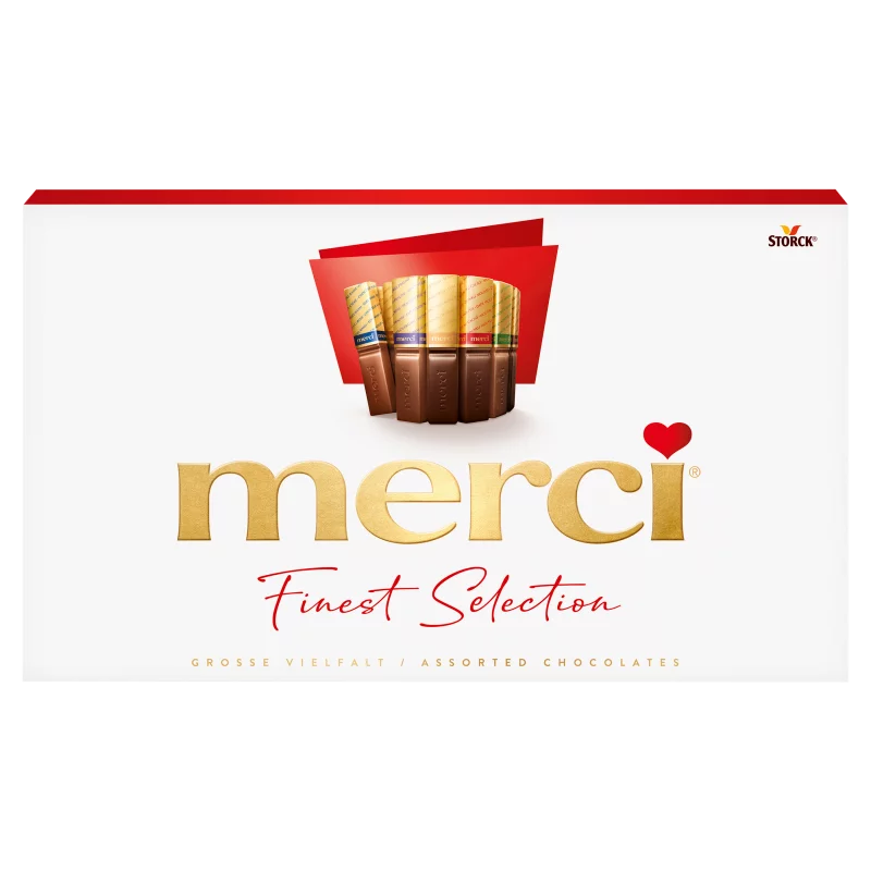 Merci Finest Selection 8 csokoládékülönlegesség 400 g 