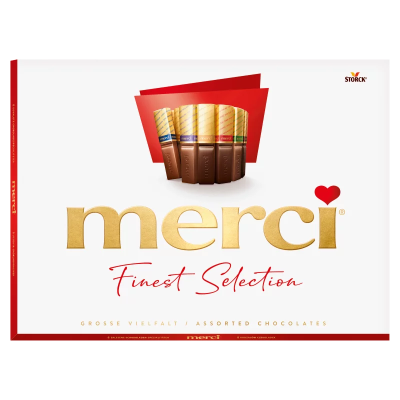 Merci Finest Selection 8 csokoládékülönlegesség 675 g