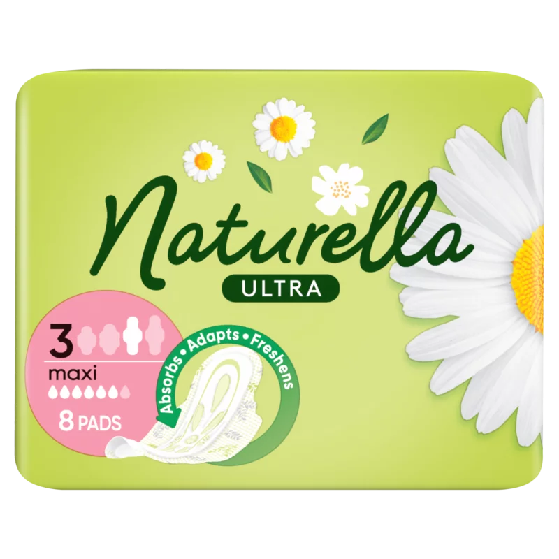 Naturella Ultra Maxi Méret 3 Szárnyas Betét 8 db