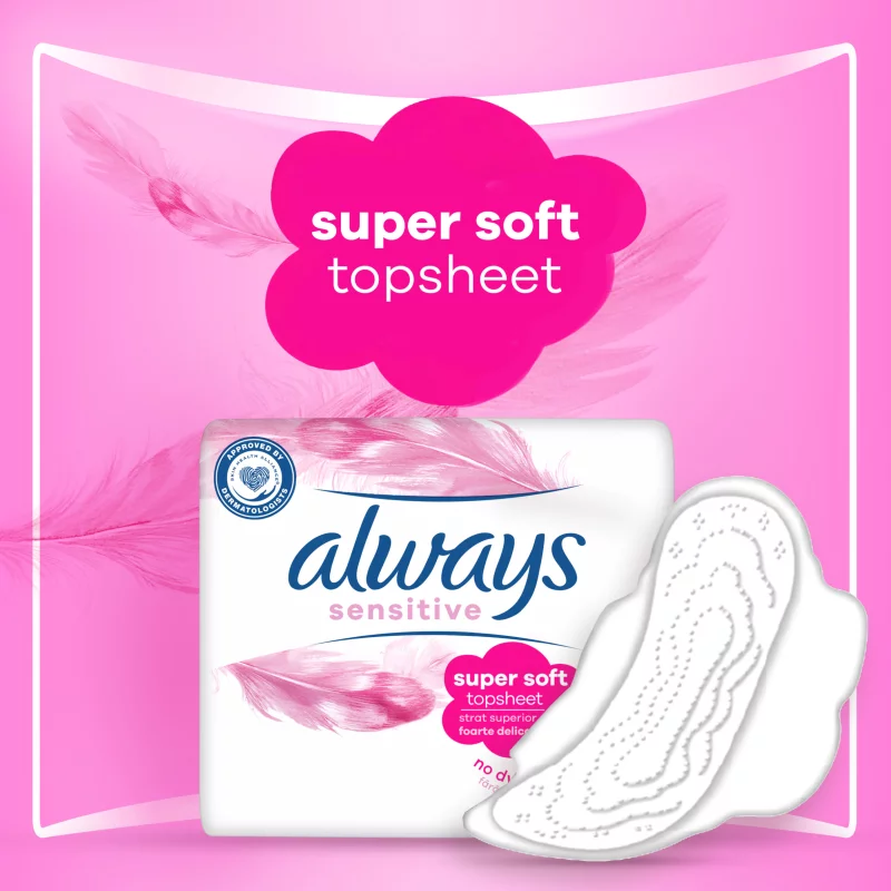 Always Platinum Normal Szárnyas Egészségügyi Betét, 20 db