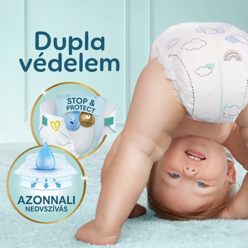 Pampers Premium Care Pelenka, 3 Méret, 60 db, 6kg-10kg