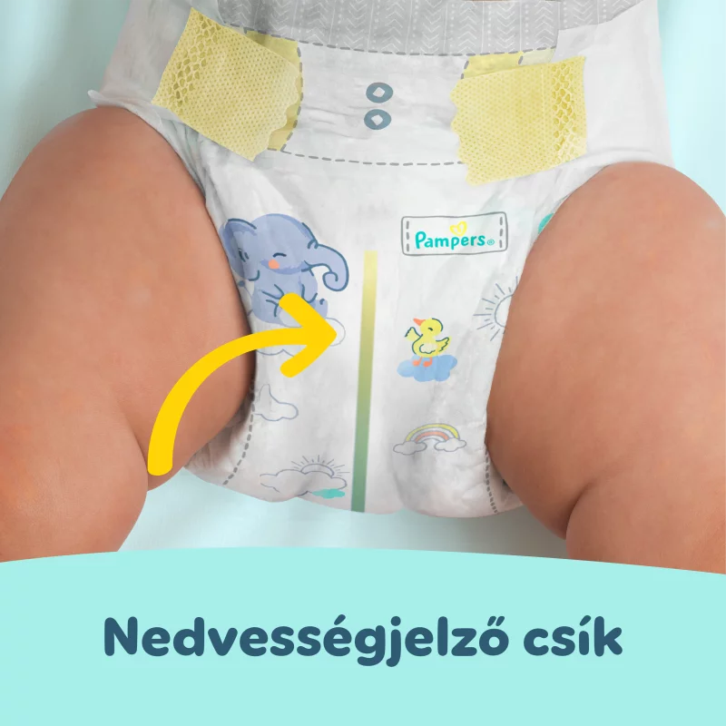 Pampers Premium Care, Méret: 4, 52 Pelenka, 9kg-14kg