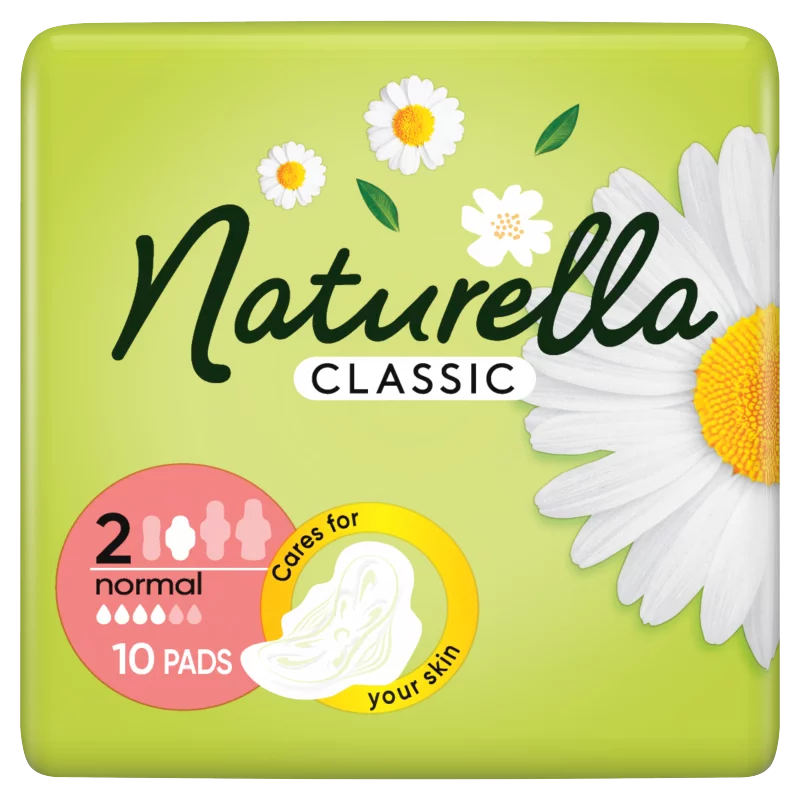 Naturella Classic Normál Camomile Egészségügyi Betét szárnyas betét x10