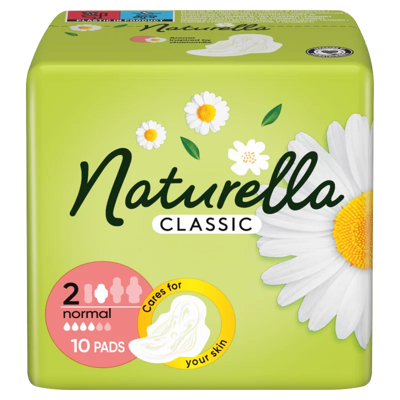 Naturella Classic Normál Camomile Egészségügyi Betét szárnyas betét x10