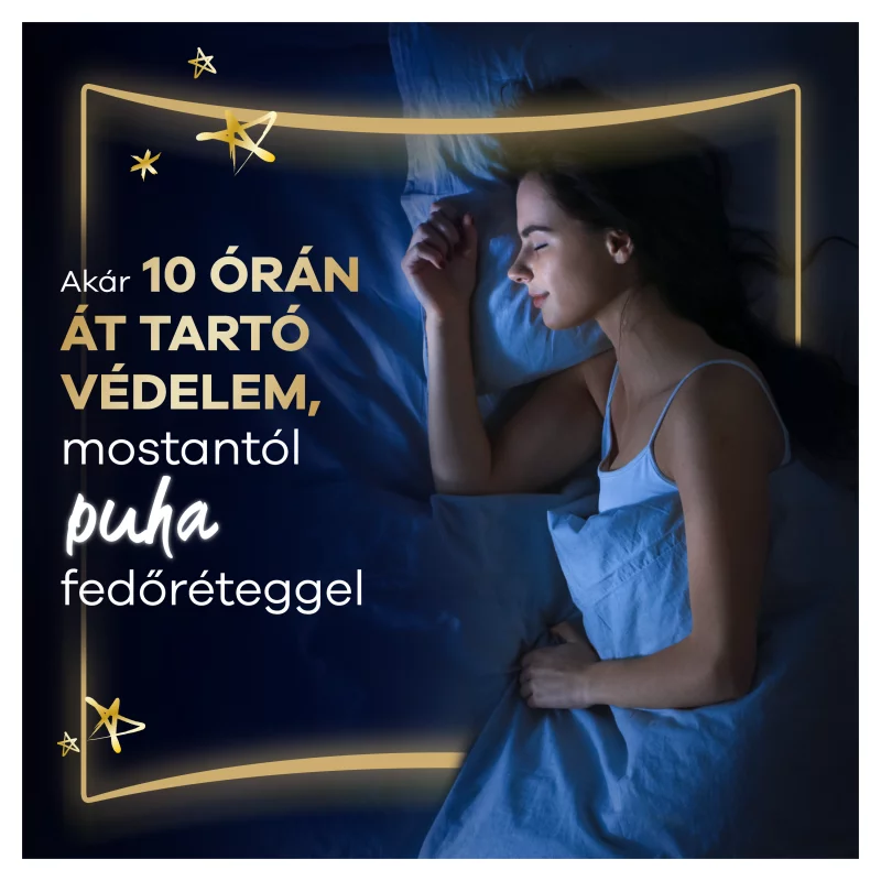 Always Ultra Secure Night Egészségügyi Betét (4-es Méret) Szárnyas Betét x 12]
