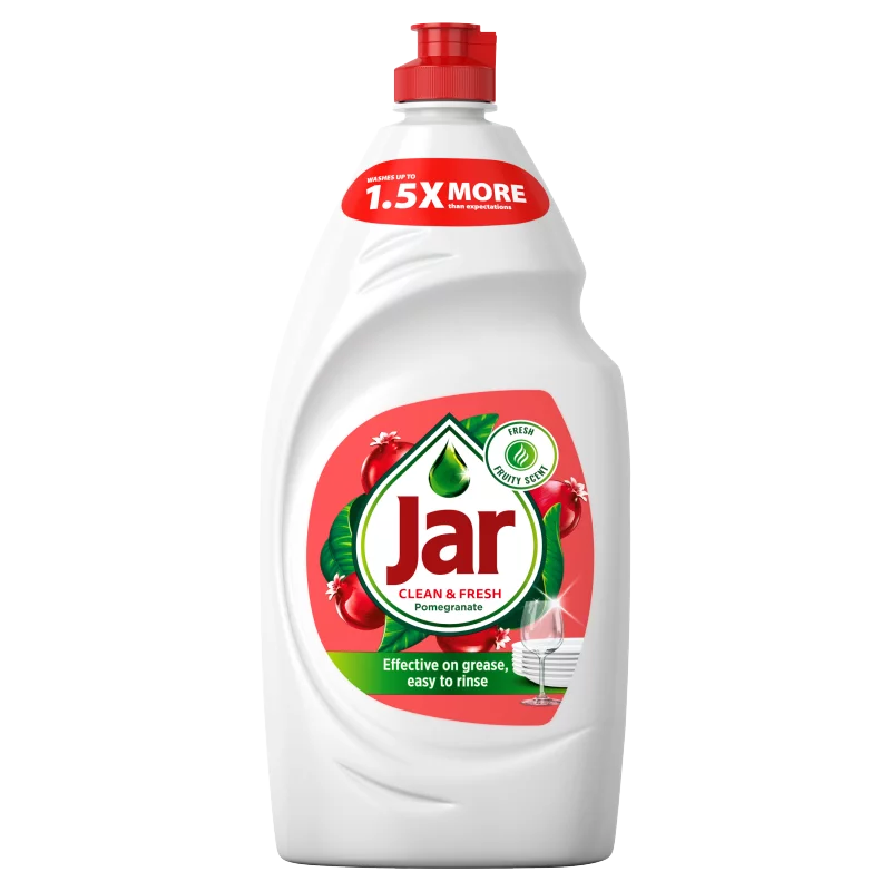 Jar Clean & Fresh Mosogatószer Pomegranate Illatban, 900 ml
