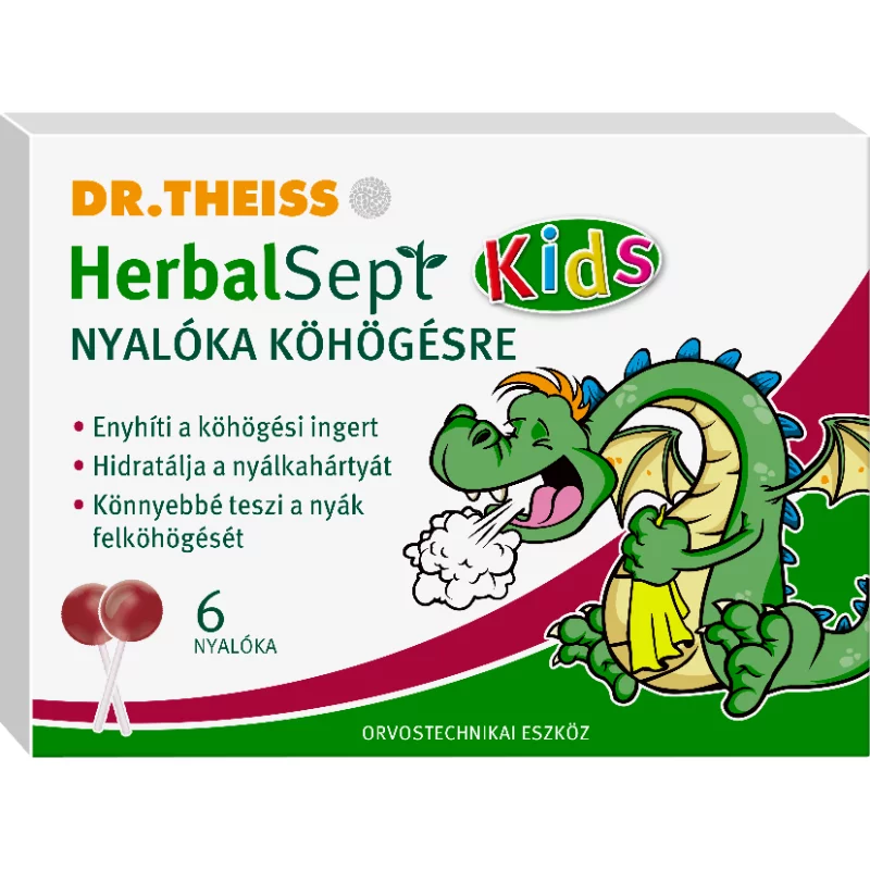 Dr. Theiss nyalóka 6db köhögésre HerbalSept