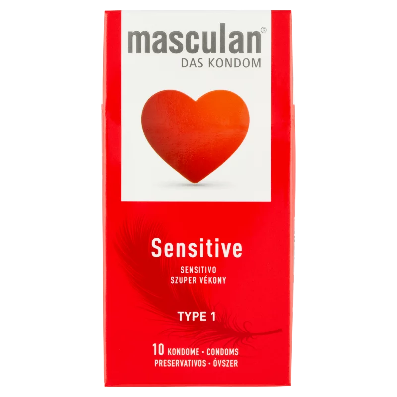Masculan Sensitive szuper vékony óvszer 10 db