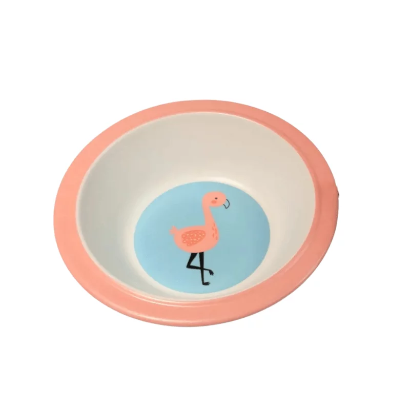 Flamingó mintás müzlistál gyerekeknek