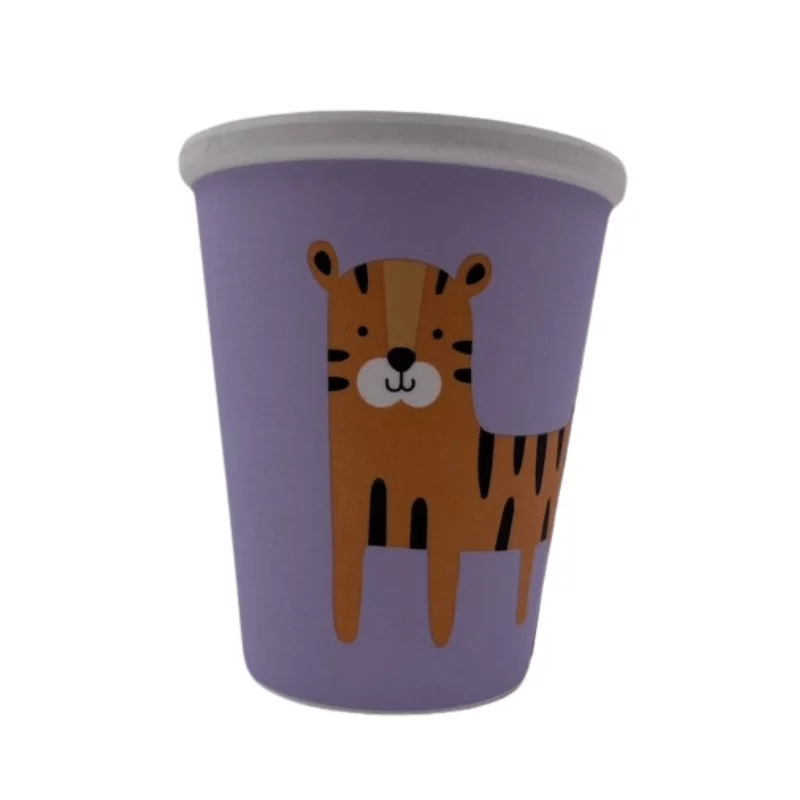 Tigris mintás gyerek pohár