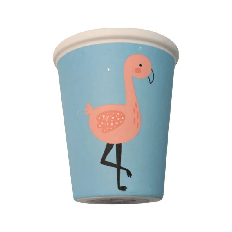 Flamingó mintás gyerek pohár