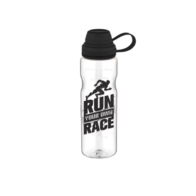 Mintás kulacs 750ml Ege Tritan - Fekete