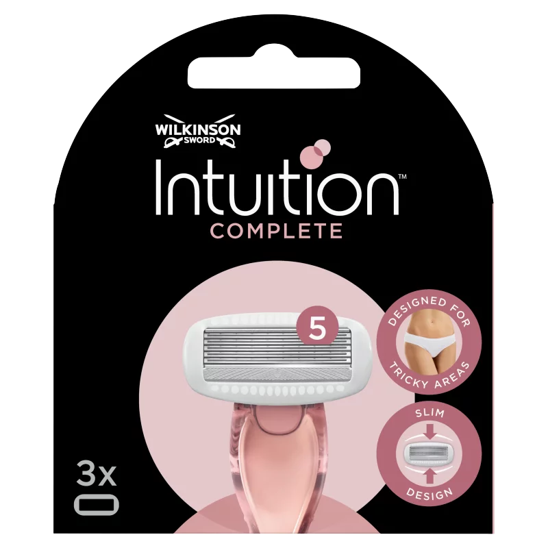Wilkinson Sword Intuition Complete 5 pengével ellátott borotvafej 3 db