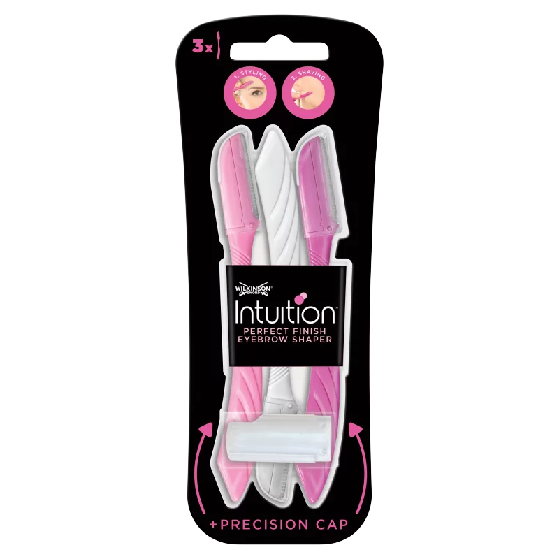 Wilkinson Sword Intuition Perfect Finish szemöldökformázó 3 db