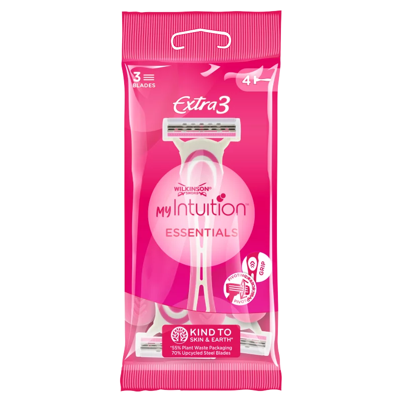 Wilkinson Sword myIntuition Essentials Extra3 eldobható borotva 4 db