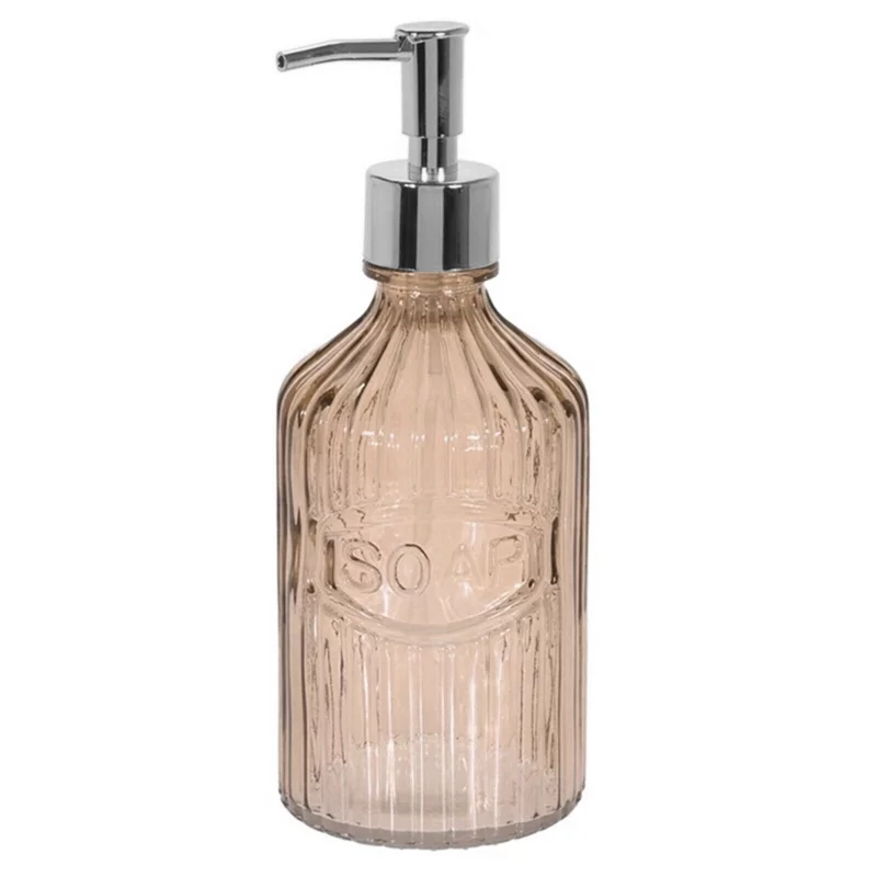Folyékonyszappan adagoló - Narancs üveg 450 ml 