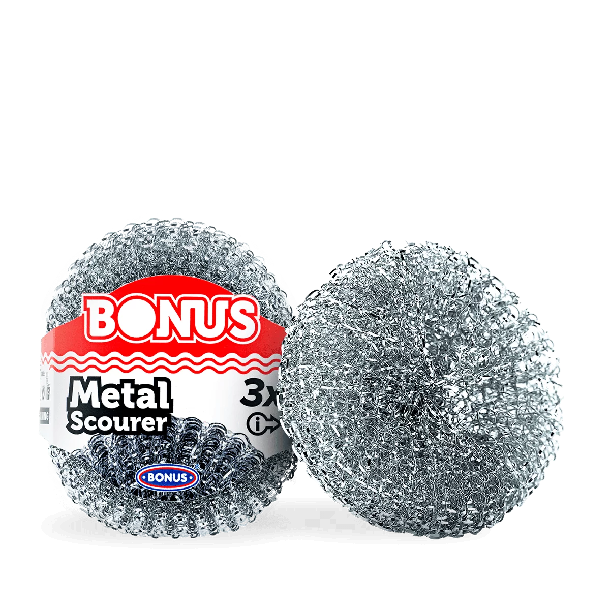 Bonus fém dörzsi 3db
