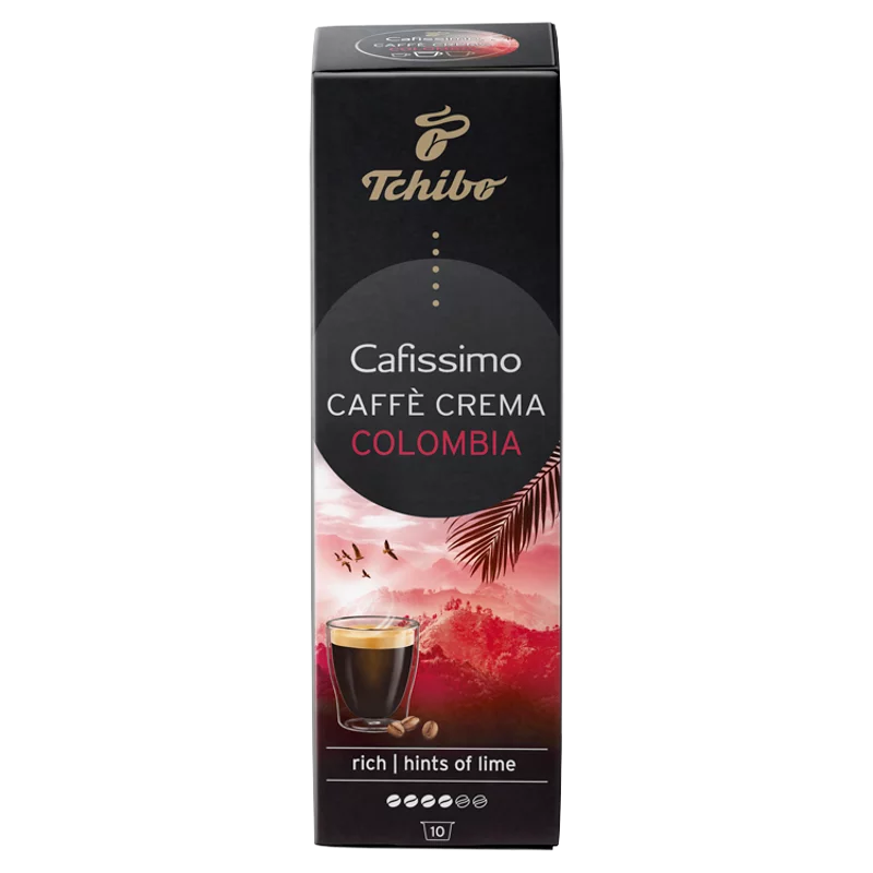 Tchibo Cafissimo Caffè Crema Colombia kávékapszula 10 db 80 g