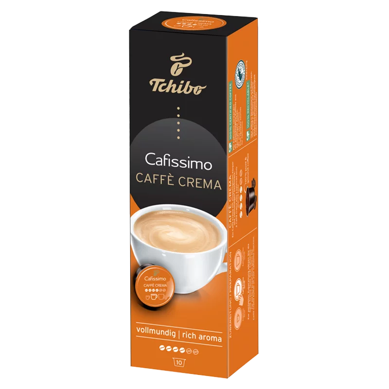 Tchibo Cafissimo Caffè Crema Rich Aroma kávékapszula 10 db 76 g