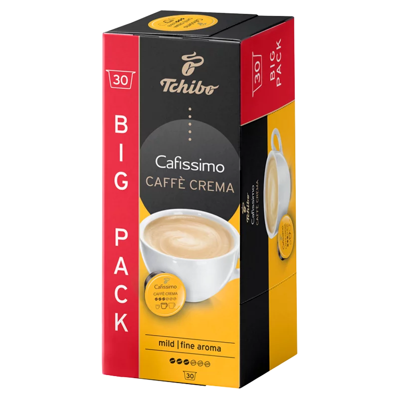Tchibo Cafissimo Caffè Crema Fine Aroma kávékapszula 30 db 210 g