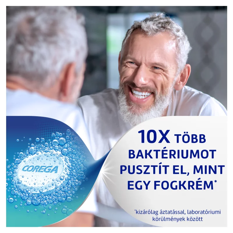 Corega Bio Formula műfogsortisztító tabletta 30 db
