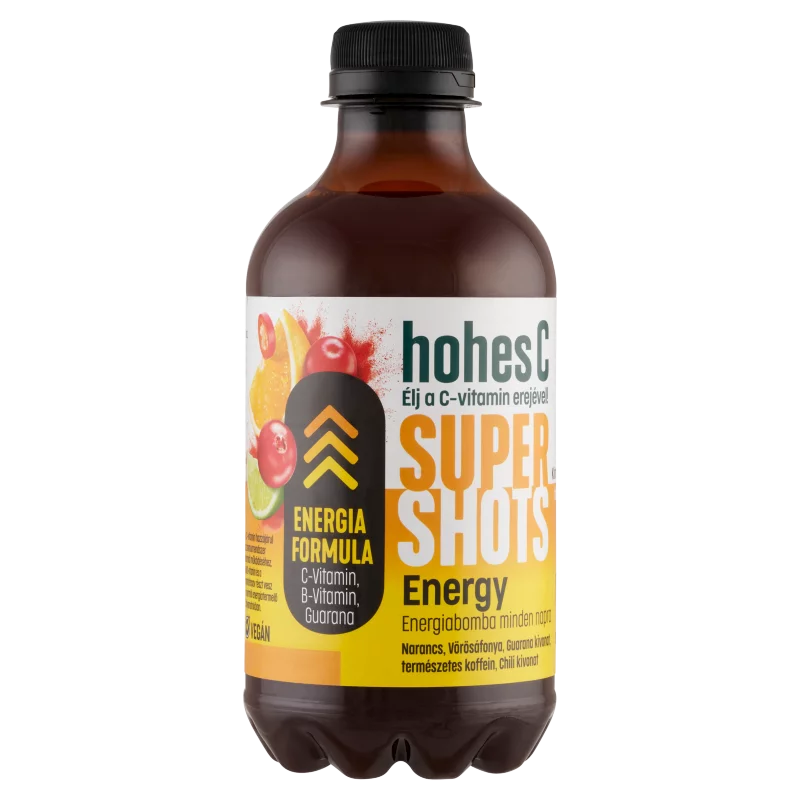 Hohes C Super Shots Energie vegyes gyümölcslé sűrítményekből 0,33 l 