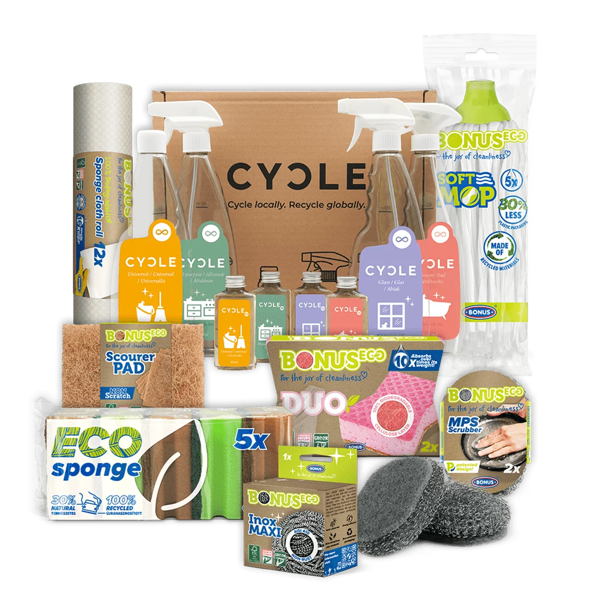 Bonus tisztító szett Eco Pack