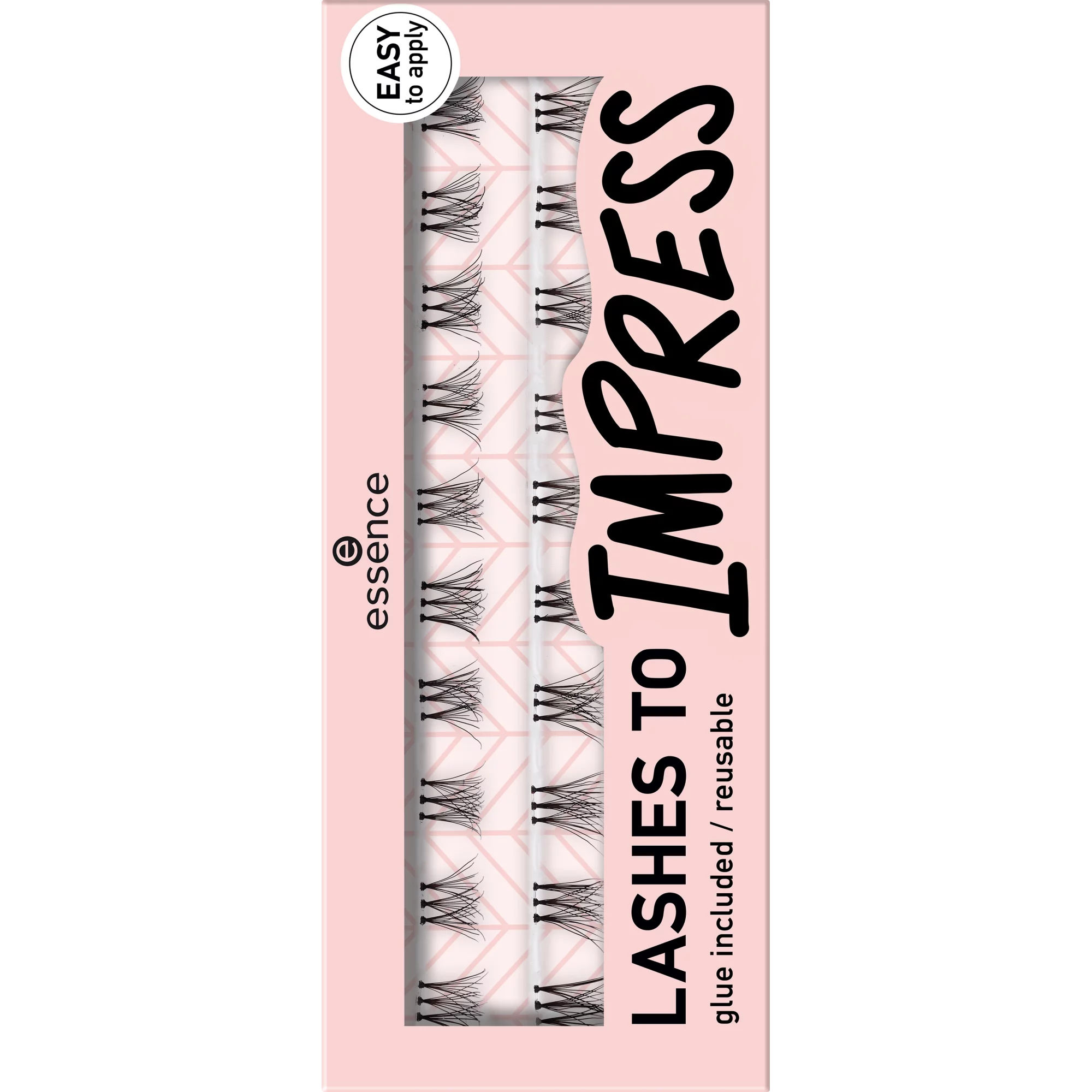 essence LASHES TO IMPRESS 07 bundled single lashes Műszempilla