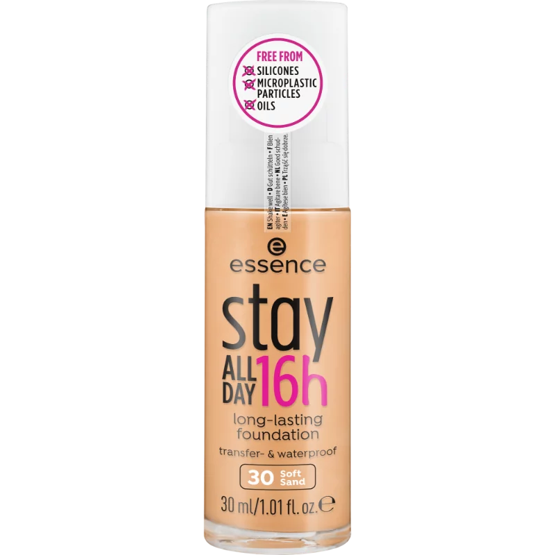 essence stay ALL DAY 16h long-lasting 30 Soft Sand Alapozó