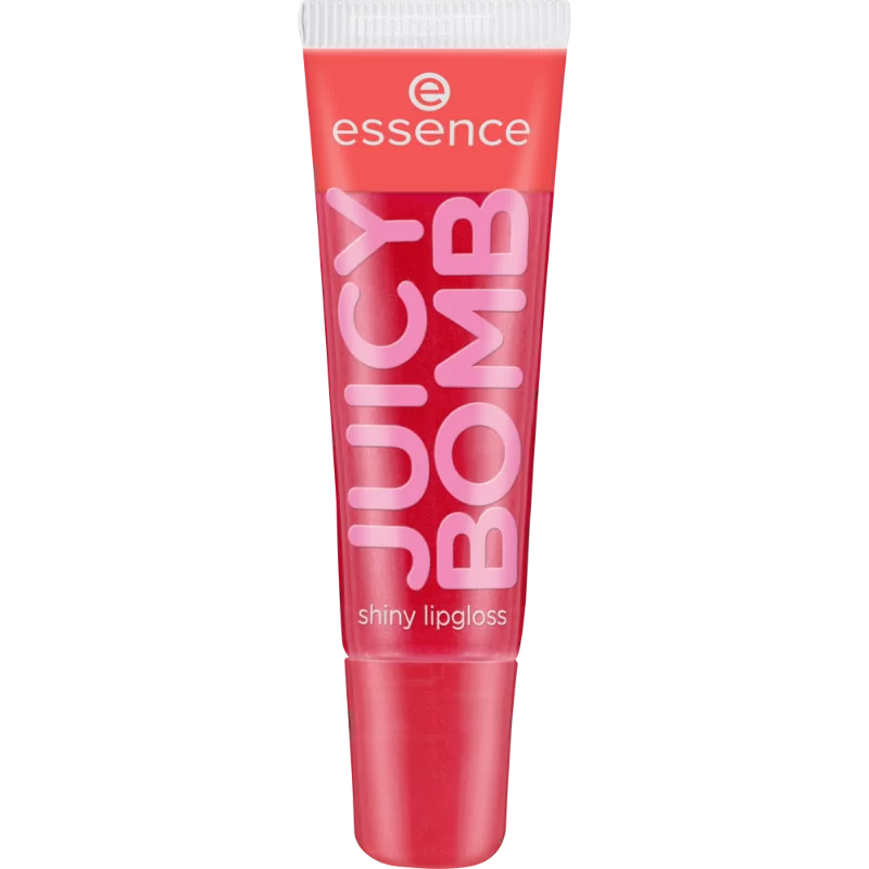 essence JUICY BOMB shiny 104 Poppin' Pomegranate Szájfény