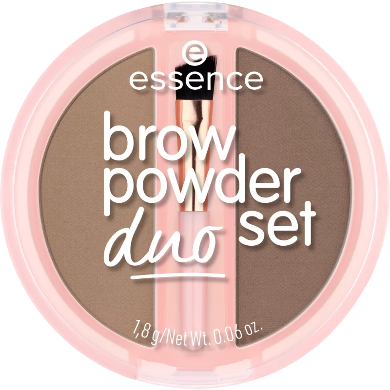 essence szemöldökpúder duo set 01