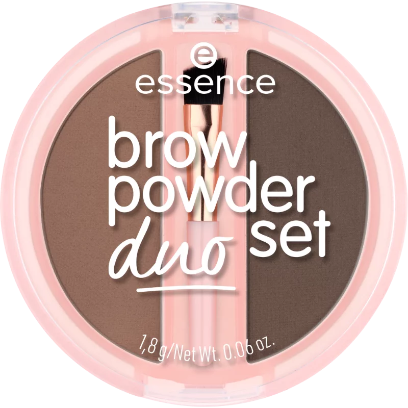 essence szemöldökpúder duo set 02