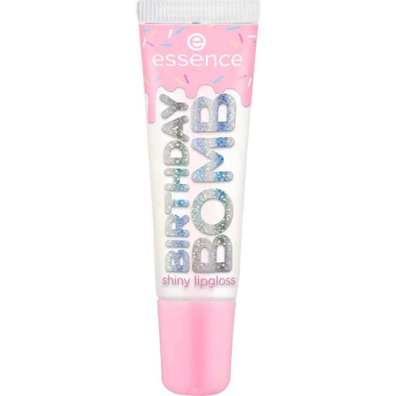 essence szájfény Birthday Bomb shiny lipgloss 01
