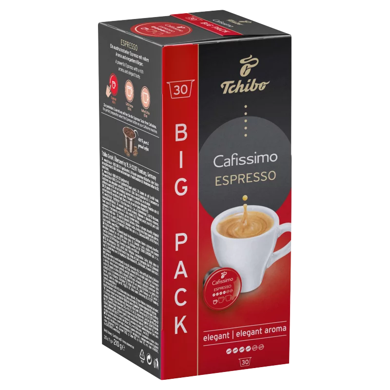 Tchibo Cafissimo Espresso kávékapszula 30 db 210 g