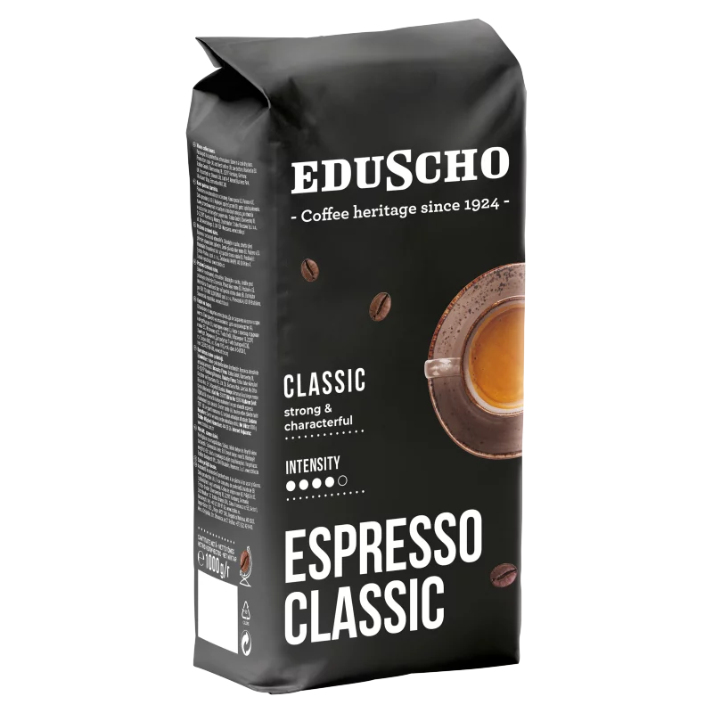 Eduscho Espresso Classic Classic pörkölt, szemes kávé 1000 g