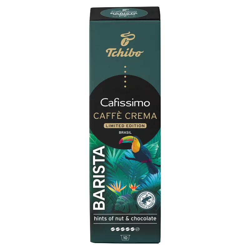 Tchibo Cafissimo Barista Caffè Crema Brasil kávékapszula 10 db 80 g