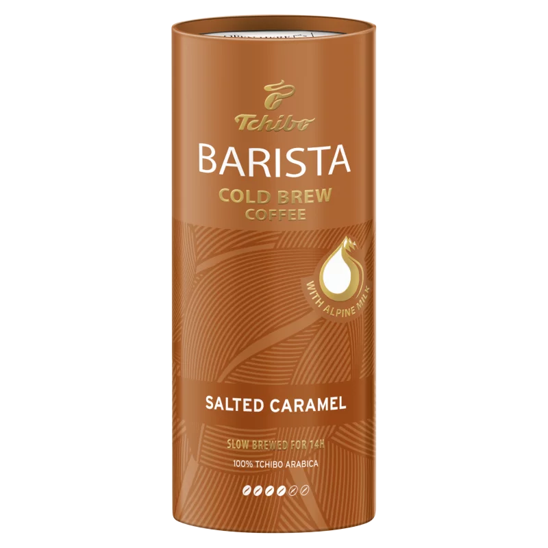 Tchibo Barista Cold Brew UHT tejes alapú kávéital sós karamell ízzel 235 ml 