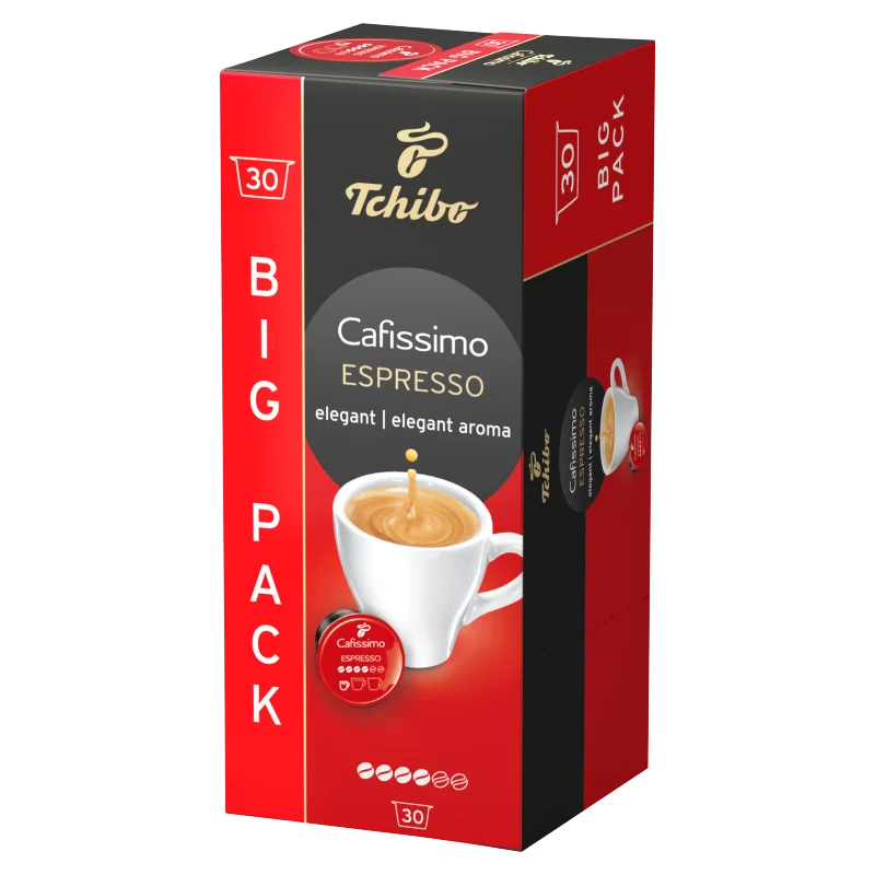 Tchibo Cafissimo Espresso Elegant Aroma kávékapszula 30 x 7 g (210 g)