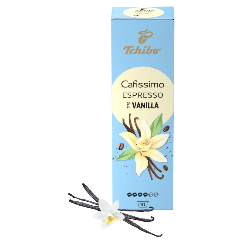 Tchibo Cafissimo Espresso Flavored Edition Vanilla kávékapszula 10 x 7 g (70 g)