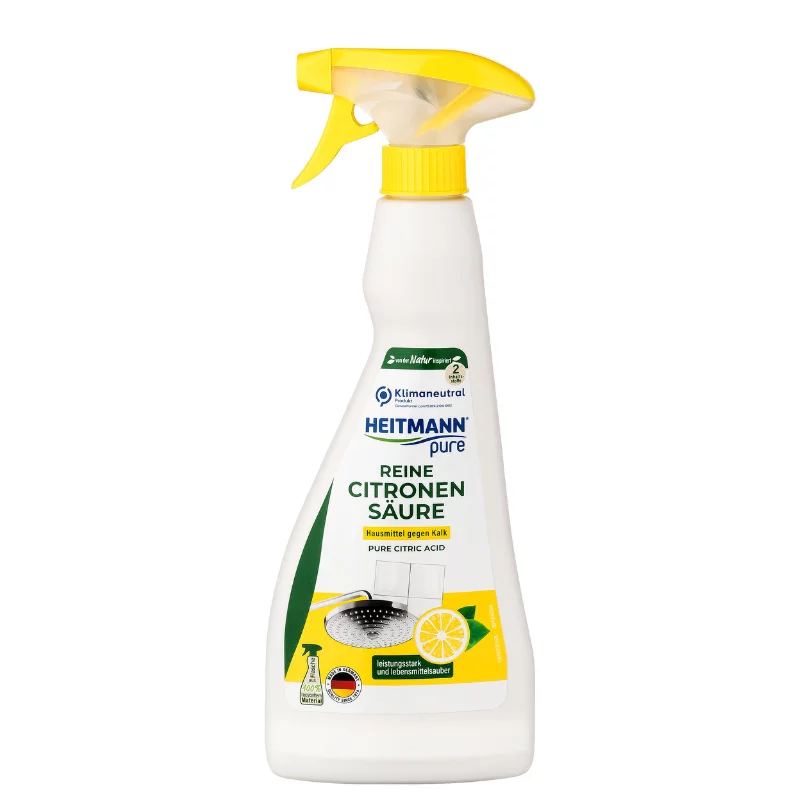 Heitmann Pure vízkőoldó spray 500ml citromsavas