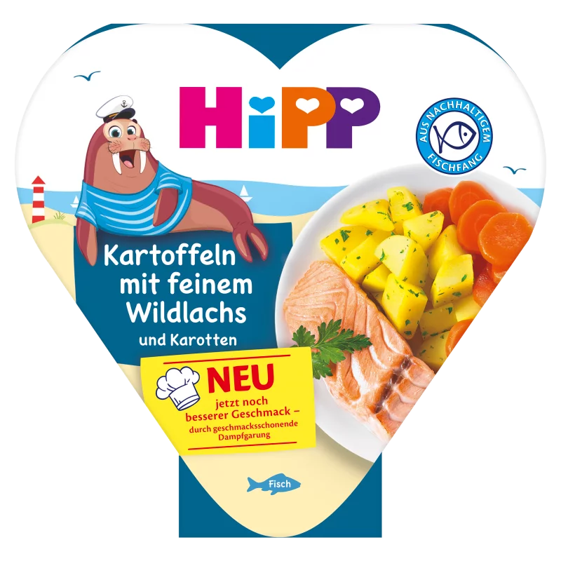 HiPP burgonya vadlazaccal és sárgarépával 1 éves kortól 250 g