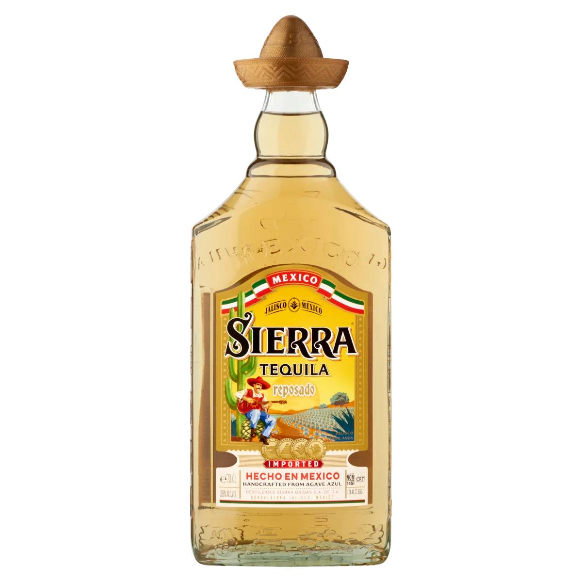 Sierra Reposado tequila 38% 0,7 l