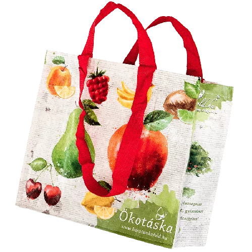 Tavaszi ökotáska Gyümölcsös - nagy