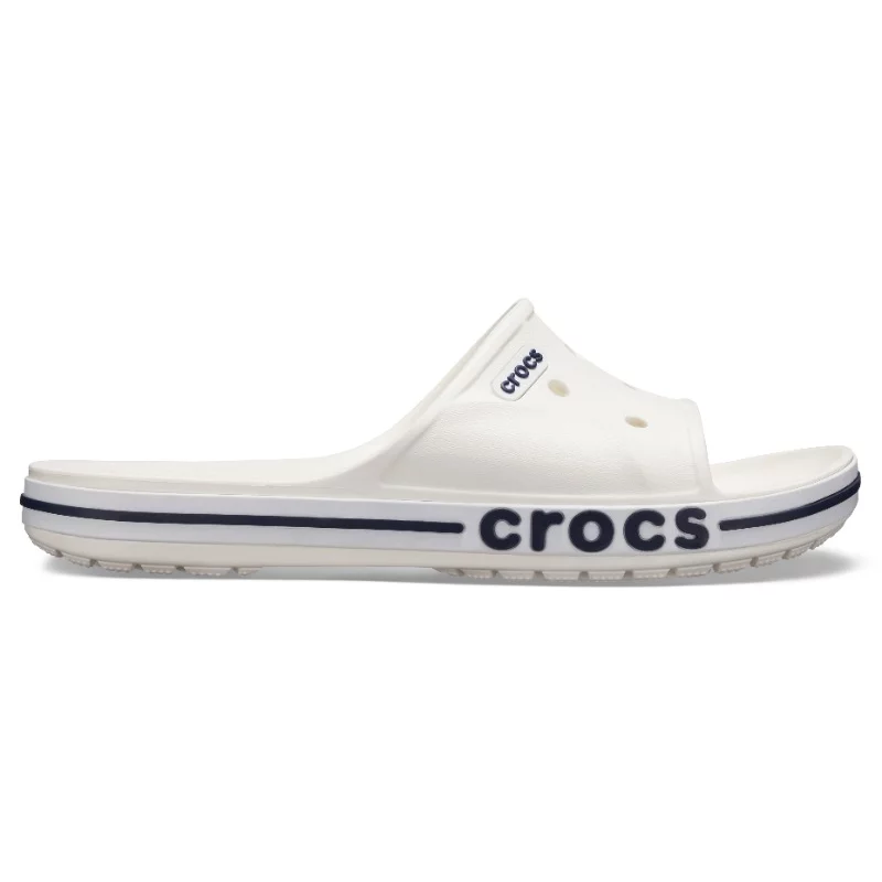 Crocs papucs Bayaband Slide fehér/kék színben 43-44 méretben