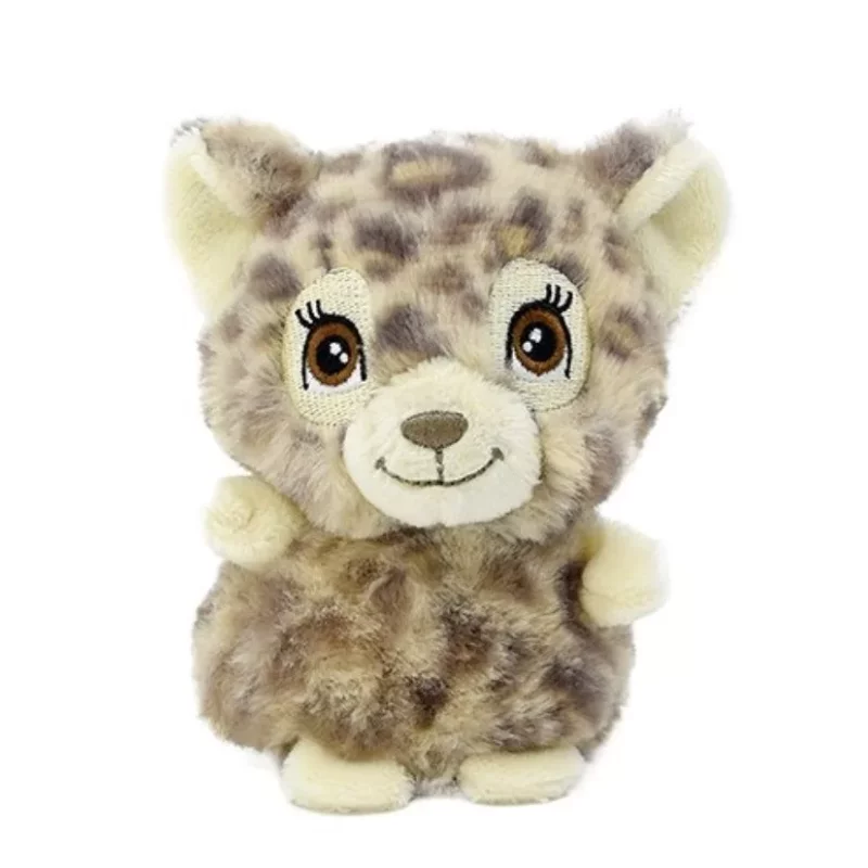 Keeleco plüss mini figura 10 cm - Leopárd