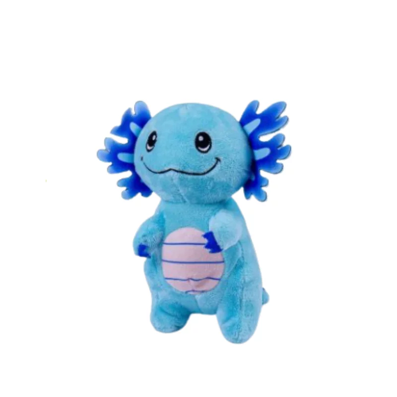 Axolotl álló 18 cm - Kék