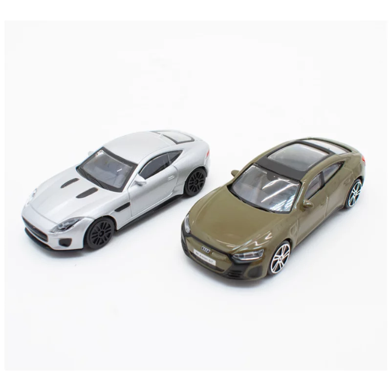 Bburago Street Fire kisautó 2db 1:43 - Jaguar és Audi