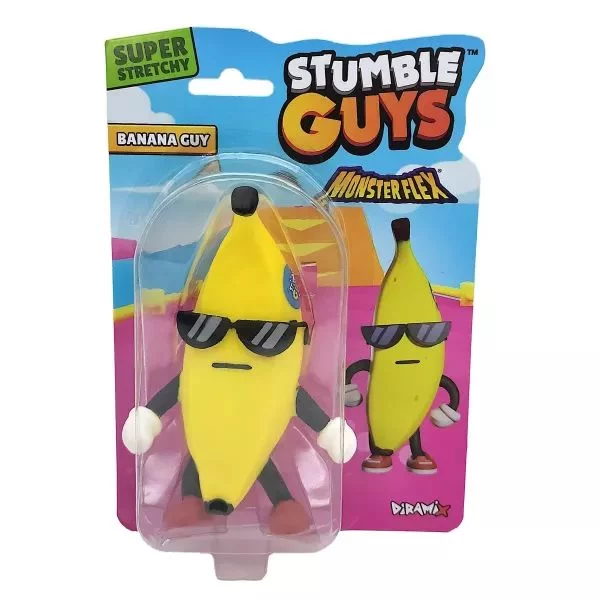 Monsterflex Stumble Guys nyújtható figura - Banana Guy